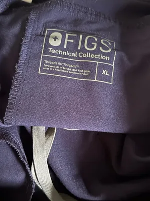 Figs navy scrub pants thumbnail 2