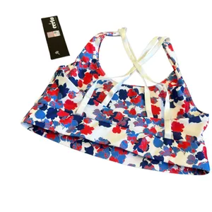Certo University of Arizona Wildcats Red White Blue Sports Bra Bralette XS NWT thumbnail 10