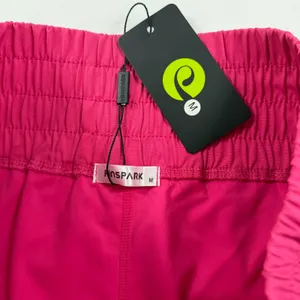 Pinspark Hot Pink Athletic Skort Smocked Waist Built-in Shorts Womens Medium NEW thumbnail 3