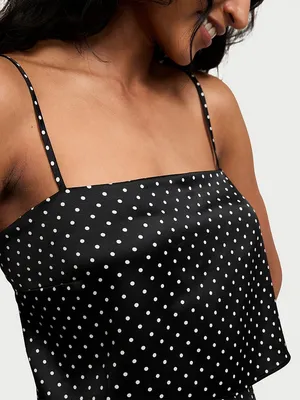 Victorias Secret Satin Cropped Pajama Set thumbnail 3