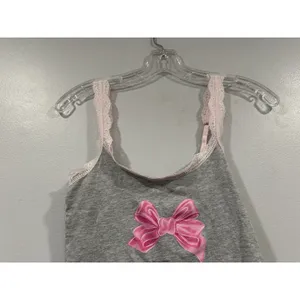 LoveShackFancy Victoria's Secret Pink Lace Trim Cotton Cami XS thumbnail 2