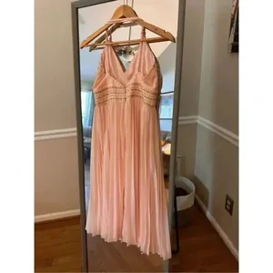 Lulu’s Glamorous Gala Pink Midi Dress Size Medium thumbnail 5