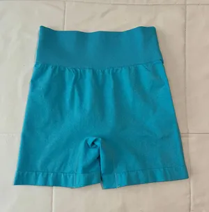 NikkiFONT Biker Shorts Blue thumbnail 1