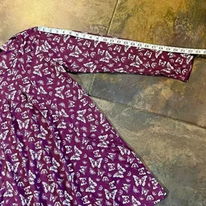 NWT Yak & Yeti Butterfly Long Sleeve Tunic Small thumbnail 6