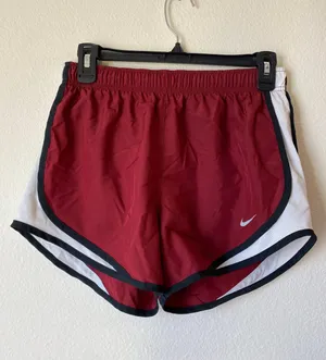 Nike Maroon Dri-Fit Shorts thumbnail 1