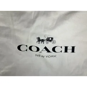 Coach New York Drawstring Dust Bag Purse Handbag Storage Cover 17 x 16 thumbnail 3