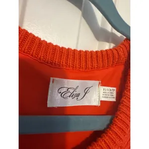 Eliza J Womens‎ Sleeveless Textured Knit Dress Size XS Orange thumbnail 4