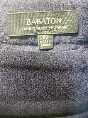 Aritzia Babaton Dexter Navy Tuxedo Jogger Size 00. thumbnail 4