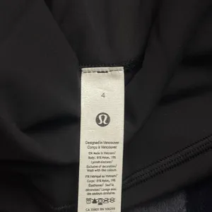 Lululemon Align High Rise Mini Flare Pant Regular Size 4 Color: Black New $128 thumbnail 3