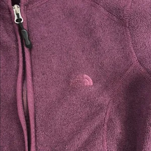 The North Face Purple Fleece Jacket thumbnail 3