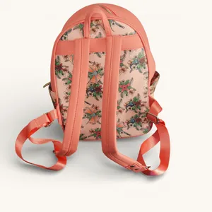 Loungefly Stranger Things Floral Mini Backpack Pink‎ Netflix thumbnail 2
