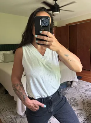 White Tank Top thumbnail 1