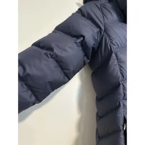 EUC Marmot Sz:XS Navy 700 Down fill Hooded Mid Length Parka Winter Coat Jacket thumbnail 16
