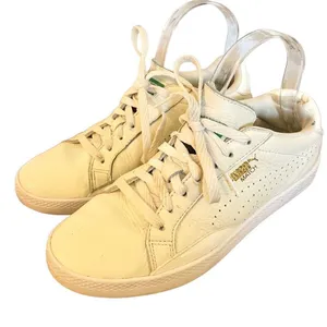 Puma Match leather white sneakers size 7.5 thumbnail 1