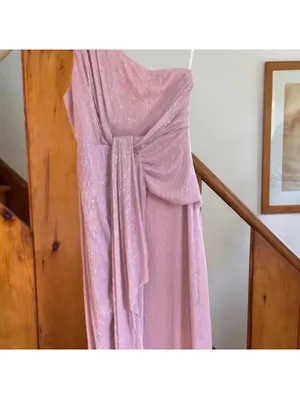 Lulus sparkly pink formal maxi dress size L thumbnail 3