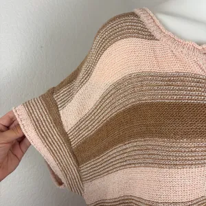 Anthropologie Saturday Sunday Jaden warm knit striped romper thumbnail 5