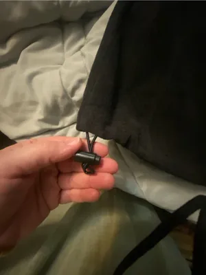 Columbia Black Fleece Jacket with White Logo Tag thumbnail 5