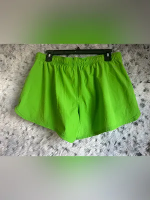 11. Nike women’s large dri fit shorts double layer thumbnail 2