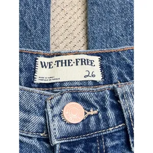 We The Free Tinsley Baggy High Rise Wide Leg Jeans Size 26 Raw Hem, OB1588873 thumbnail 4