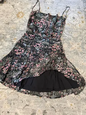 Sky to Moon Floral Dress Mini thumbnail 3