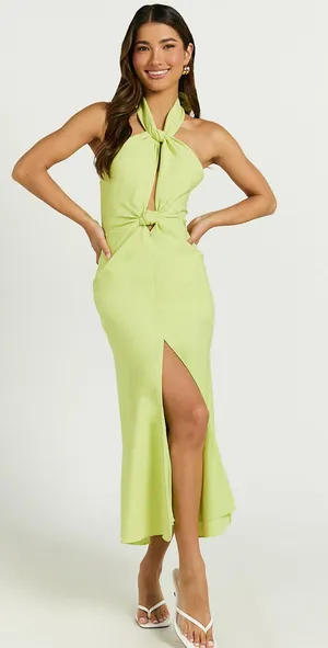Amalie The Label Dress Showpo Green Dress thumbnail 2