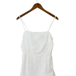 Lulus Days with You White Floral Burnout Ruffled Mini Dress size Large NWT thumbnail 6