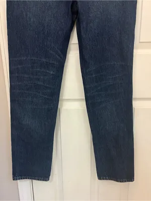 NWOT Madewell The Perfect Vintage Full Length High Ride Jean in Dark Wash thumbnail 9