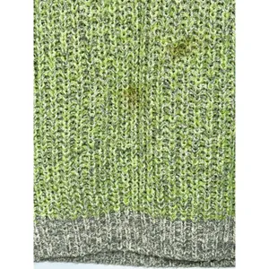 Abercrombie & Fitch Gray Green Knit Long Sleeve Pullover Crew Neck Sweater Sz M thumbnail 7