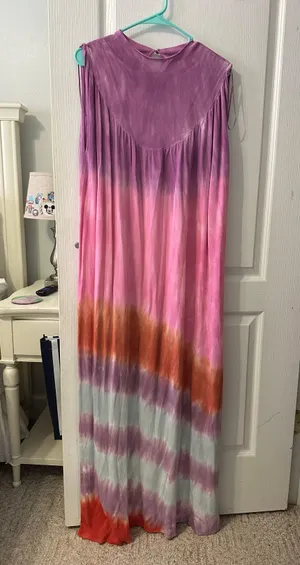 ZARA Knit Tie Dye Dress thumbnail 2