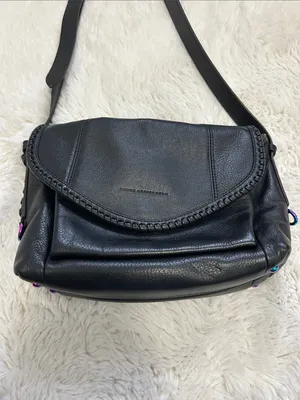 Aimee Kestenberg Mini All For Love Black Leather Crossbody Bag thumbnail 7
