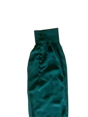 Lulus My Whole Heart Emerald Green Long Sleeve Wrap Dress | XLarge NWT thumbnail 3