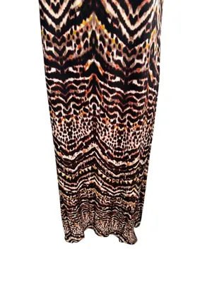 ELAN Animal Print Maxi Dress Size Large NEW NWT thumbnail 2