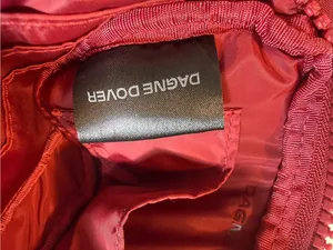 Sephora x Dagne Dover Neoprene Belt‎ Bag Crossbody Burgundy Adjustable Strap thumbnail 9