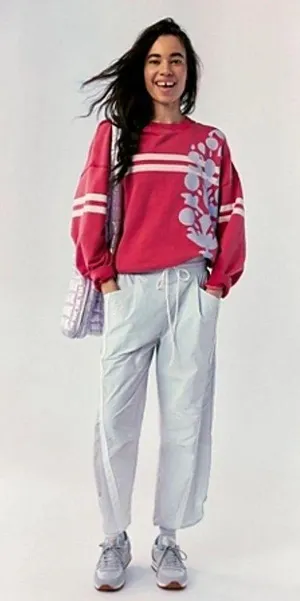 NWT FP Movement Champ Is Here Pants In Artic Snow thumbnail 7