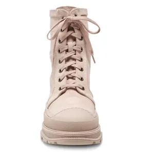 FREE‎ PEOPLE Camp Out Canvas Combat Boot, Natural, Tan/Pink, Size 8, NWT thumbnail 16