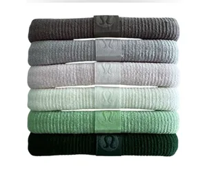 Lululemon Knit Hair Ties 6 Pack Ashen Rose/Porcelain Pink/Pink Pearl/Coconut thumbnail 6
