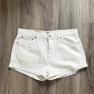 Agolde Jean Shorts 32 Parker Vintage Cut off Organic Cotton High rise Denim thumbnail 3