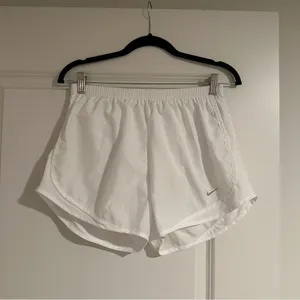 Nike Women's Athletic Shorts in White thumbnail 2
