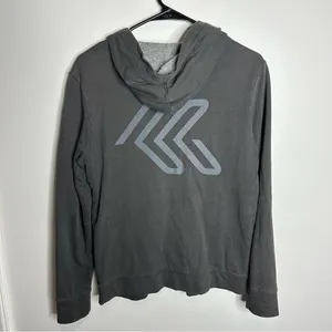 Women’s Marine Layer Size Large Grey Full‎ Zip Hoodie Sweatshirt thumbnail 3