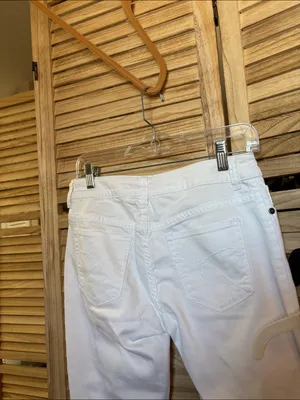 Chicos Platinum Women's White Straight-Leg Jeans 00 XS thumbnail 3