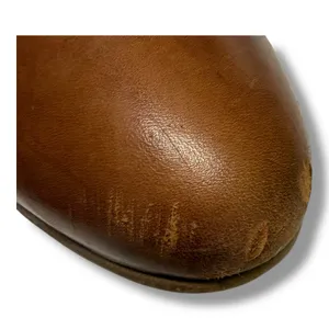 Aldo Womens Brown Leather Block‎ Heel Ankle Booties 7 37.5 Viradien Chelsea thumbnail 3