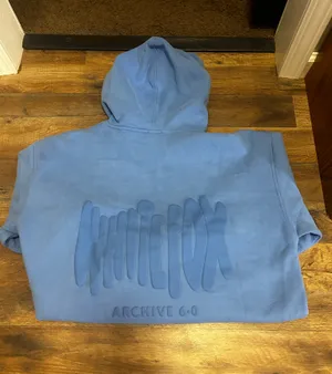 White fox hoodie thumbnail 3