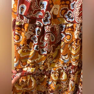 Anthropologie Somerset Maxi Dress in Floral Paisley Print thumbnail 8