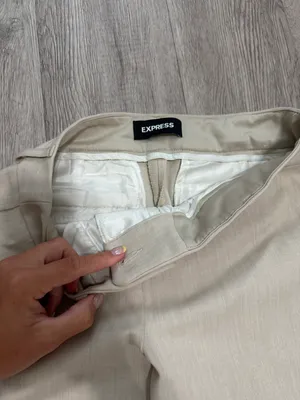 Express Tan Slack Pants thumbnail 3