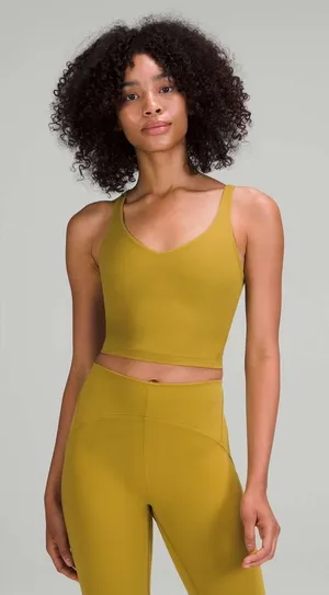Lululemon Align Nulu‎ Tank Top Auric Gold Size 2 thumbnail 1