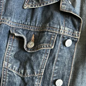 Calvin Klein Jeans Dark Blue Denim Jacket thumbnail 3