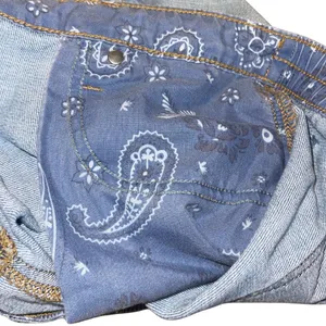 Aerie Cutoff Distressed Shorts Medium Elastic Waist Cowgirl Festival Beach Y2K thumbnail 6