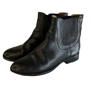 Frye‎ Black Leather Booties thumbnail 2