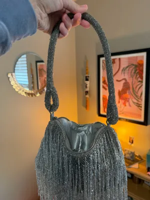 Beaded bag Silver thumbnail 9