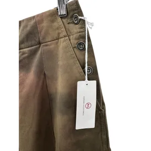 AG Adriano Goldschmied Adel Trousers 27 NWT‎ Barrel Leg Pleated Cropped Utility thumbnail 6